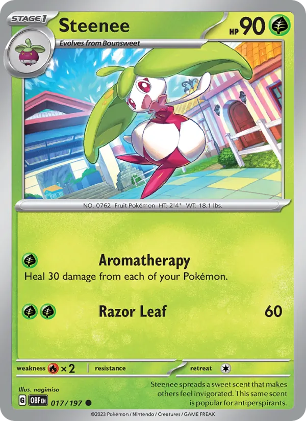 Steenee, Obsidian Flames 017/197