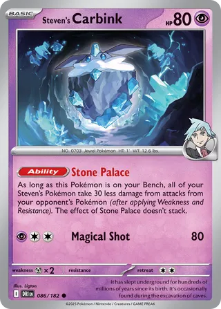 Steven's Carbink, Destined Rivals 086/182