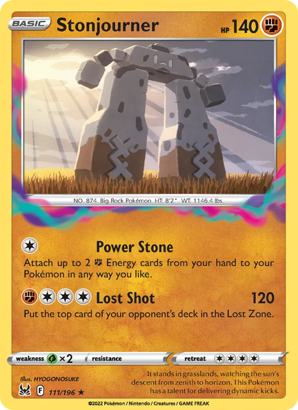 Stonjourner, Lost Origin 111/196