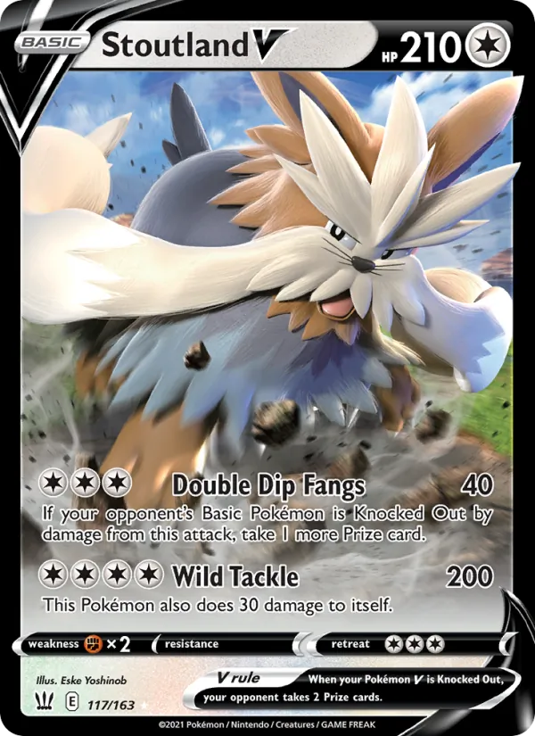 Stoutland V, Battle Styles 117/163