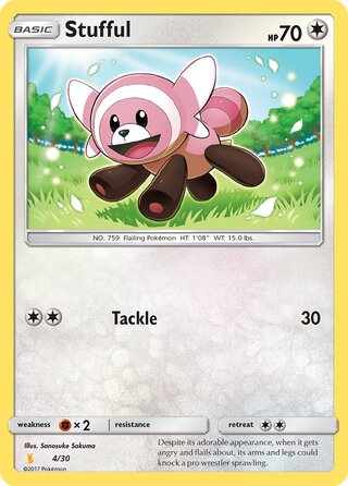 Stufful, SM trainer Kit (Alolan Raichu) 004/030