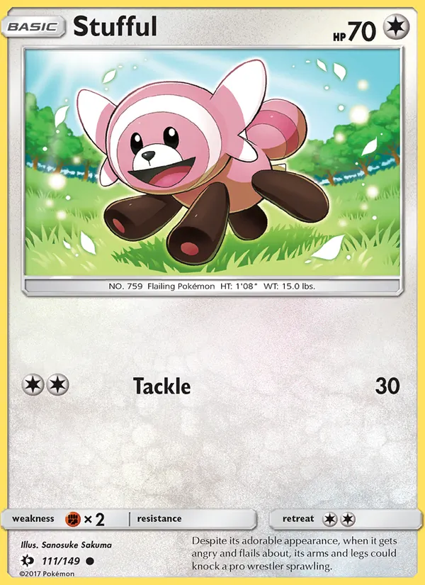 Stufful, Sun & Moon 111/149