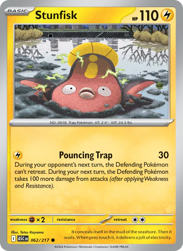 Stunfisk, Ascended Heroes 062/217