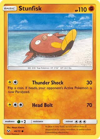 Stunfisk, Shining Legends 046/073