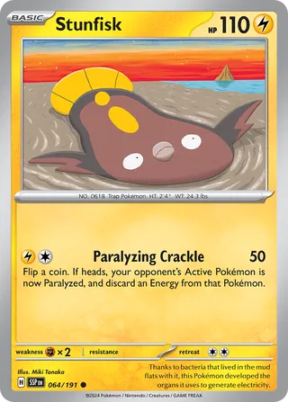 Stunfisk, Surging Sparks 064/191