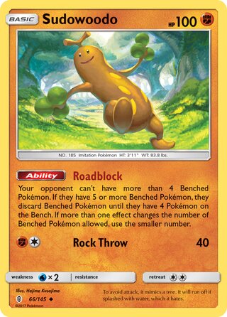 Sudowoodo, WC Deck 2017 (Ice Path FTW) 066/145
