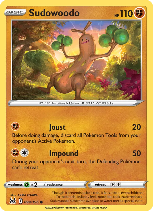 Sudowoodo, Lost Origin 094/196