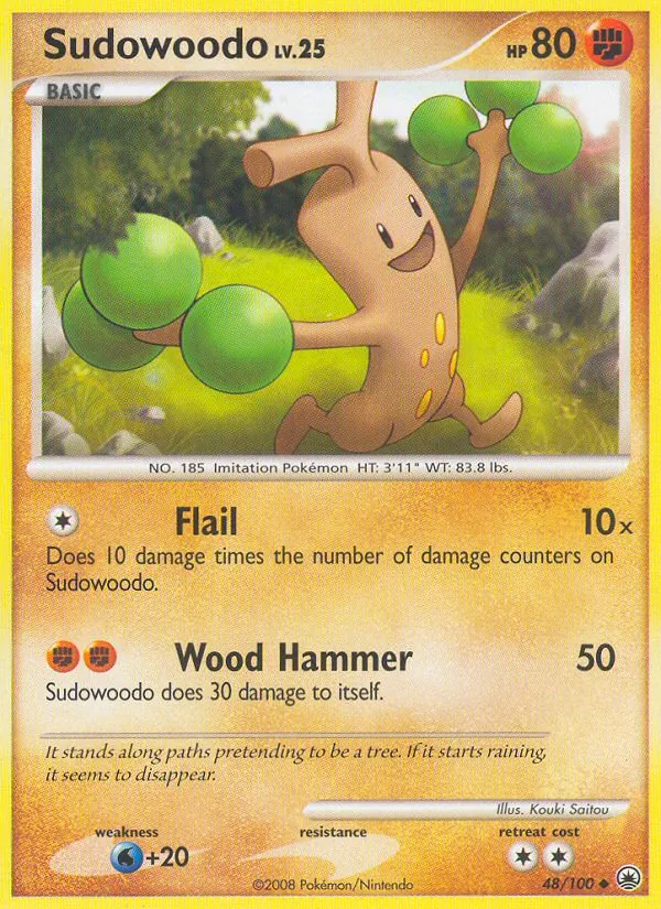 Sudowoodo, Majestic Dawn 048/100