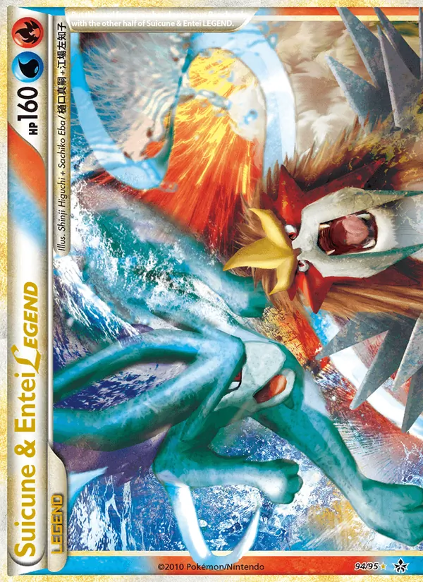 Suicune & Entei LEGEND, Unleashed 094/095