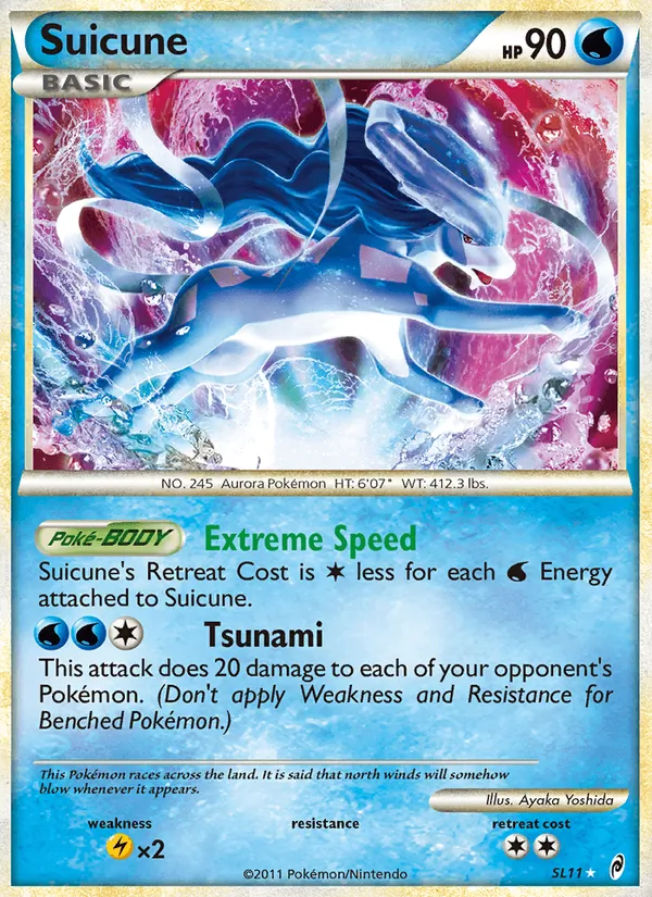 Suicune, Call of Legends SL11/95