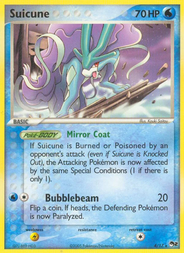 Suicune, POP Series 2 004/017