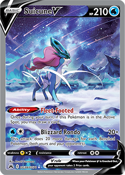Suicune V, Crown Zenith Galarian Gallery GG38/70