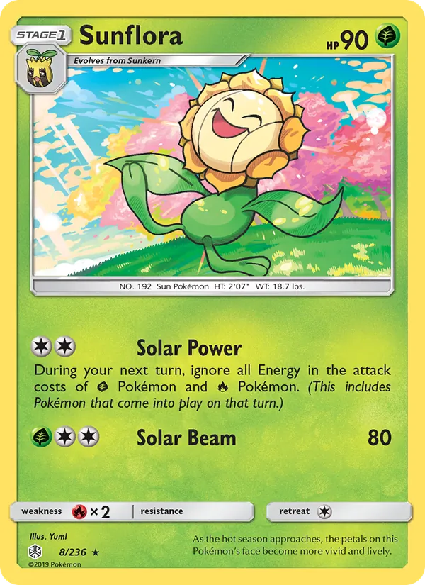 Sunflora, Cosmic Eclipse 008/236