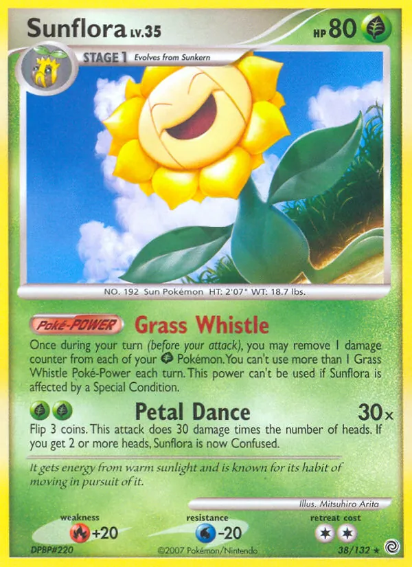 Sunflora, Secret Wonders 038/132
