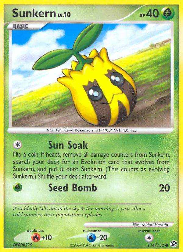 Sunkern, Secret Wonders 114/132