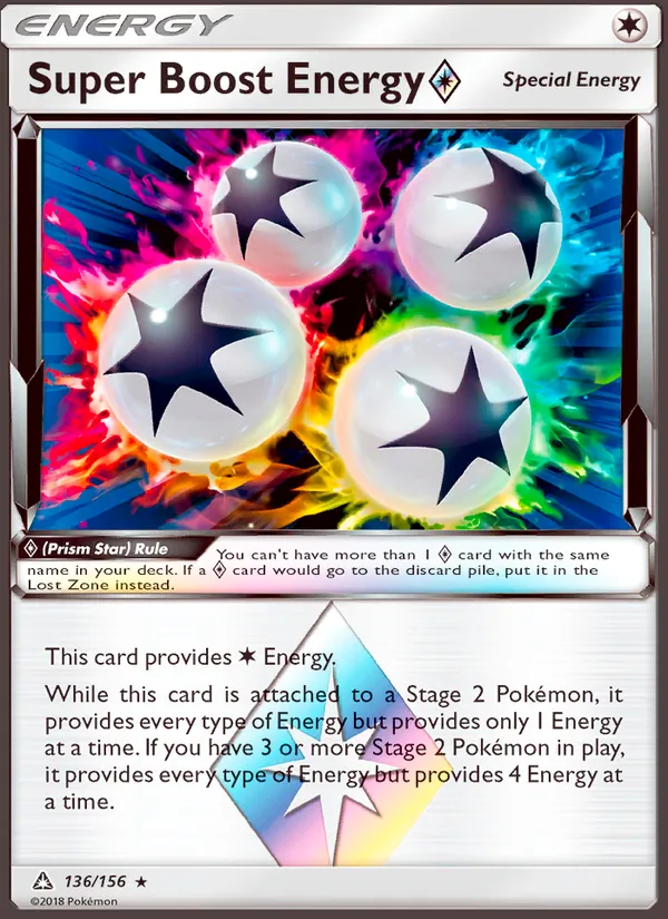 Super Boost Energy ◇, Ultra Prism 136/156
