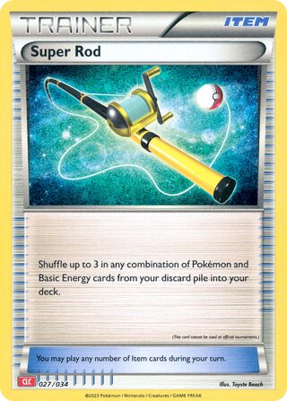 Super Rod, Pokémon TCG Classic (Charizard) 027/034