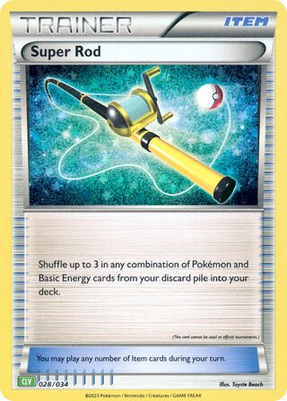 Super Rod, Pokémon TCG Classic (Venusaur) 028/034