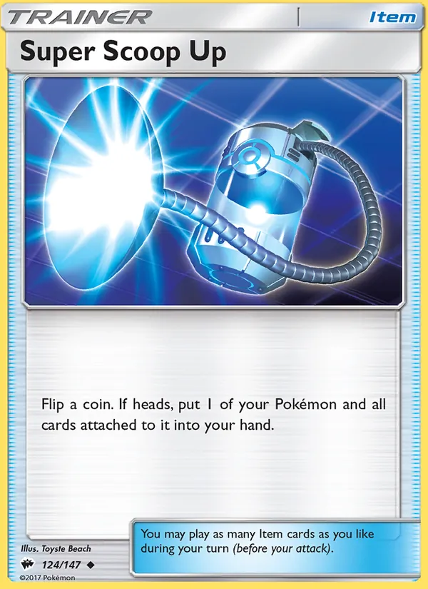 Super Scoop Up, Burning Shadows 124/147