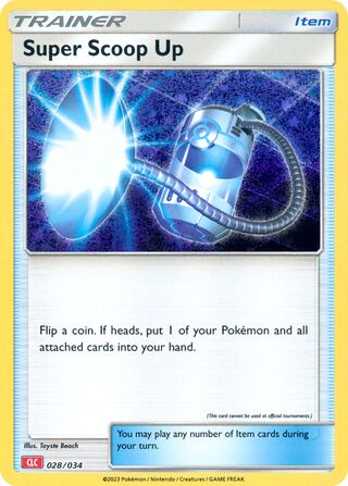 Super Scoop Up, Pokémon TCG Classic (Charizard) 028/034