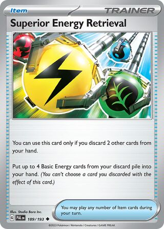 Superior Energy Retrieval, Gym Series One 189/193