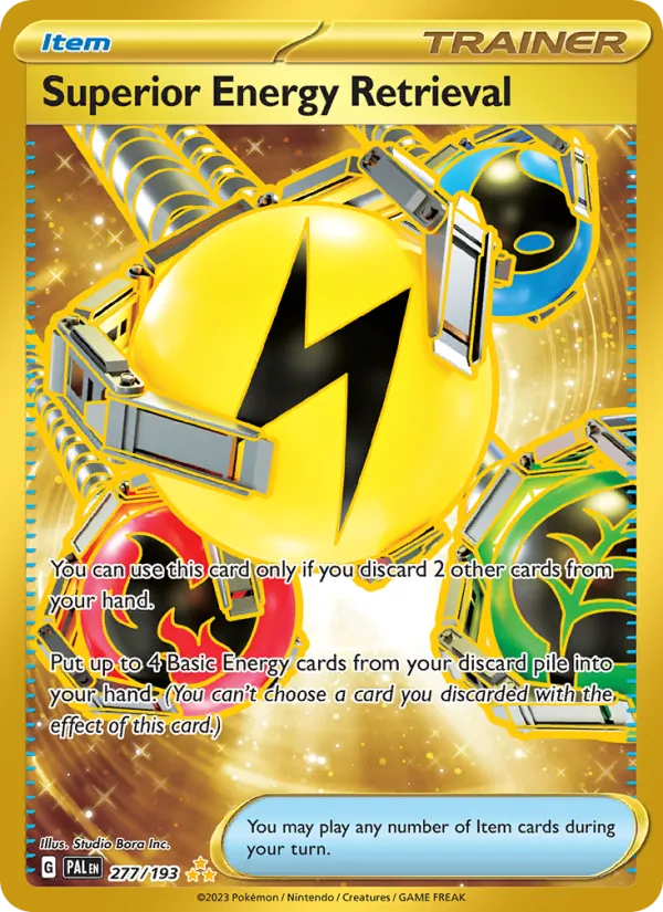 Superior Energy Retrieval, Paldea Evolved 277/193