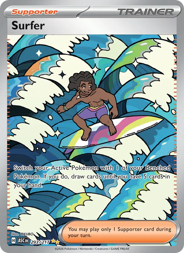 Surfer, Ascended Heroes 293/217