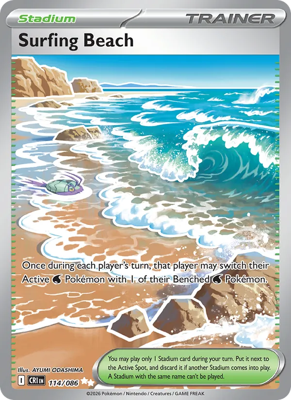 Surfing Beach, Chaos Rising 114/086