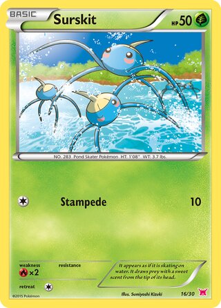 Surskit, XY trainer Kit (Latias) 016/030