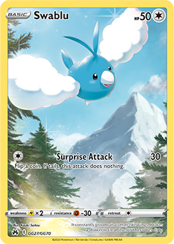 Swablu, Crown Zenith Galarian Gallery GG27/70