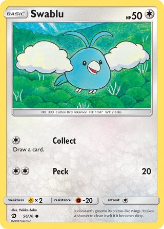 Swablu, Dragon Majesty 056/070