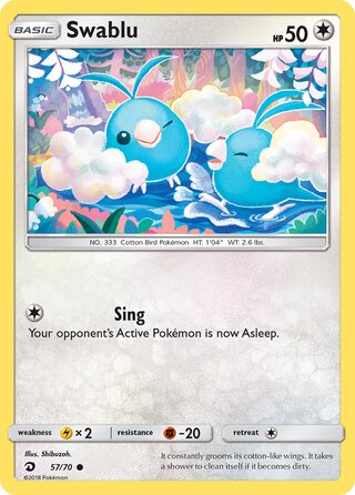 Swablu, Dragon Majesty 057/070