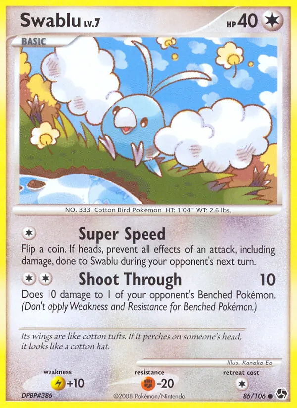 Swablu, Great Encounters 086/106