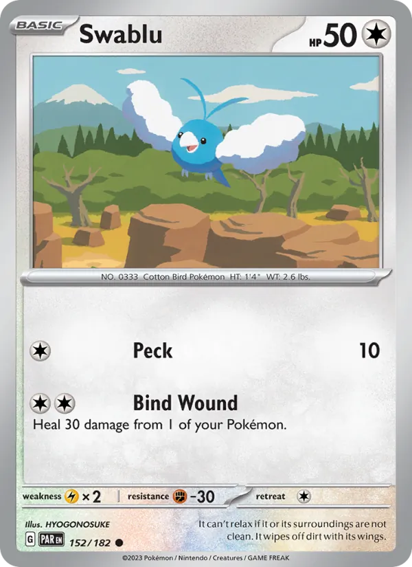 Swablu, Paradox Rift 152/182