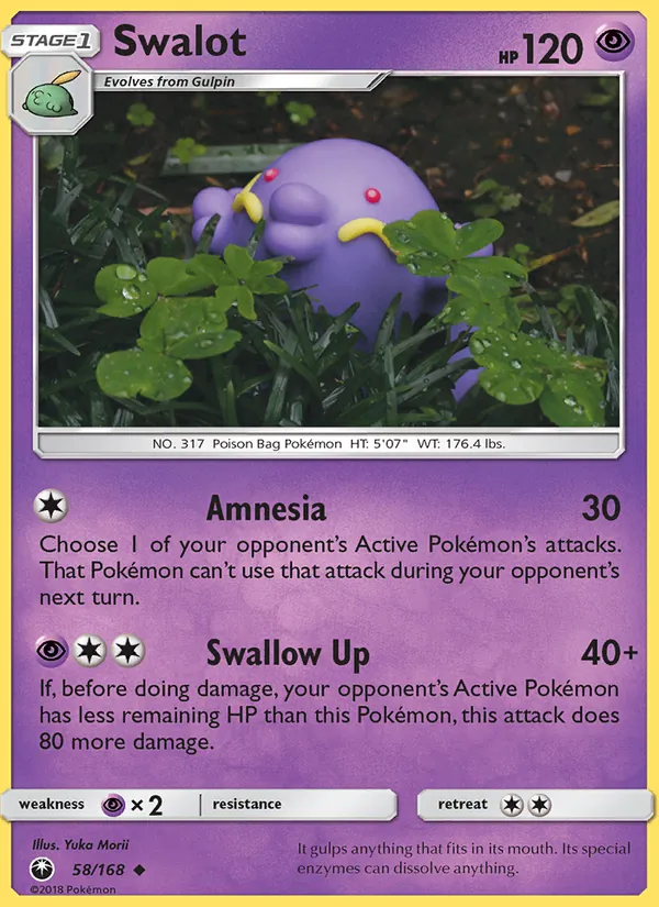 Swalot, Celestial Storm 058/168