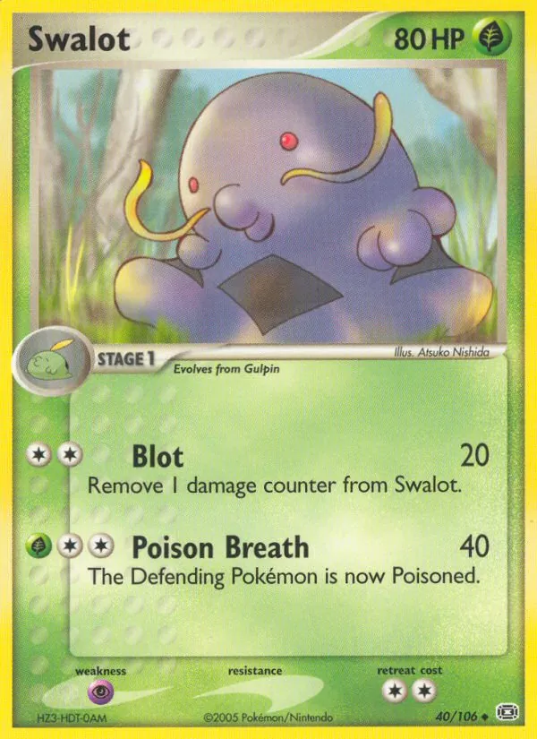 Swalot, Emerald 040/106