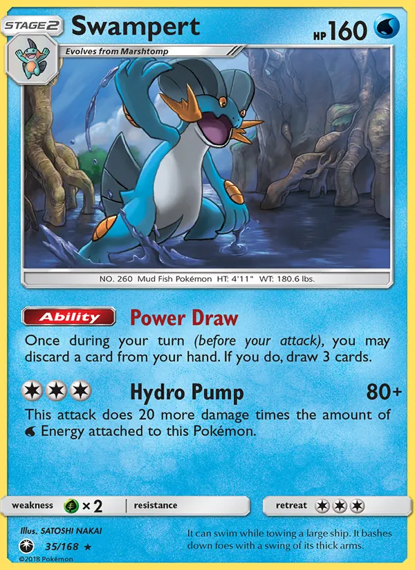 Swampert, Celestial Storm 035/168