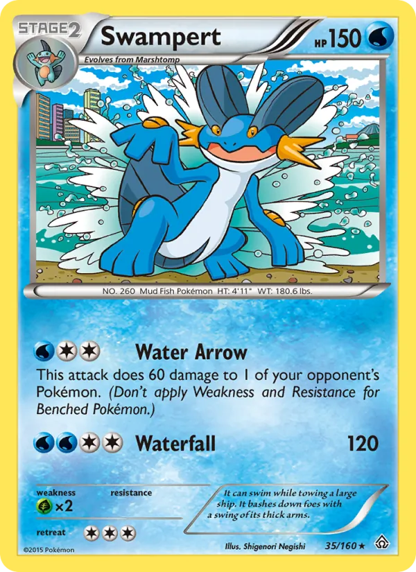 Swampert, Primal Clash 035/160
