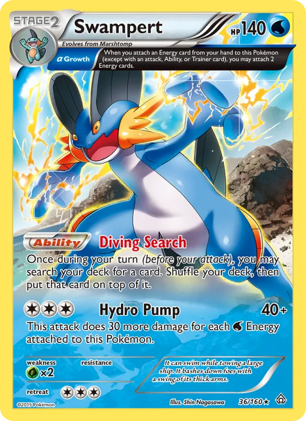 Swampert, Primal Clash 036/160