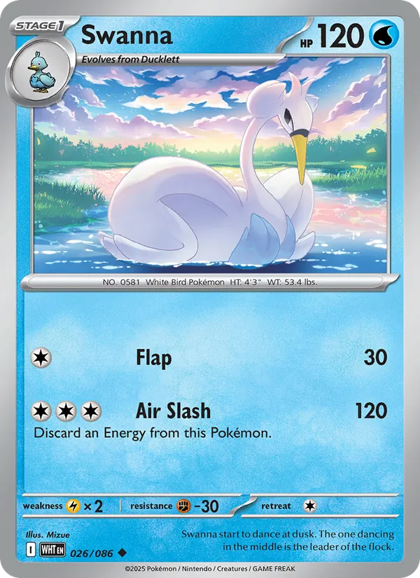 Swanna, White Flare 026/086
