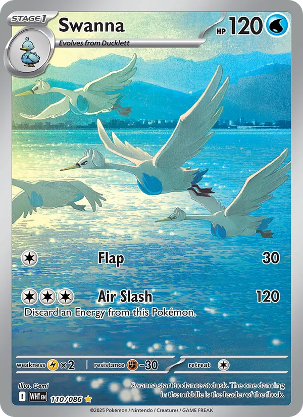 Swanna, White Flare 110/086