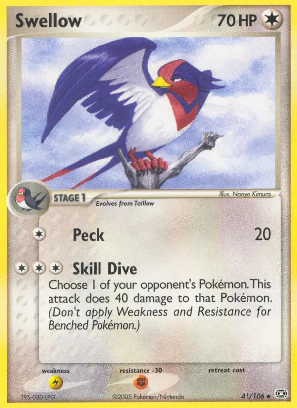 Swellow, Emerald 041/106