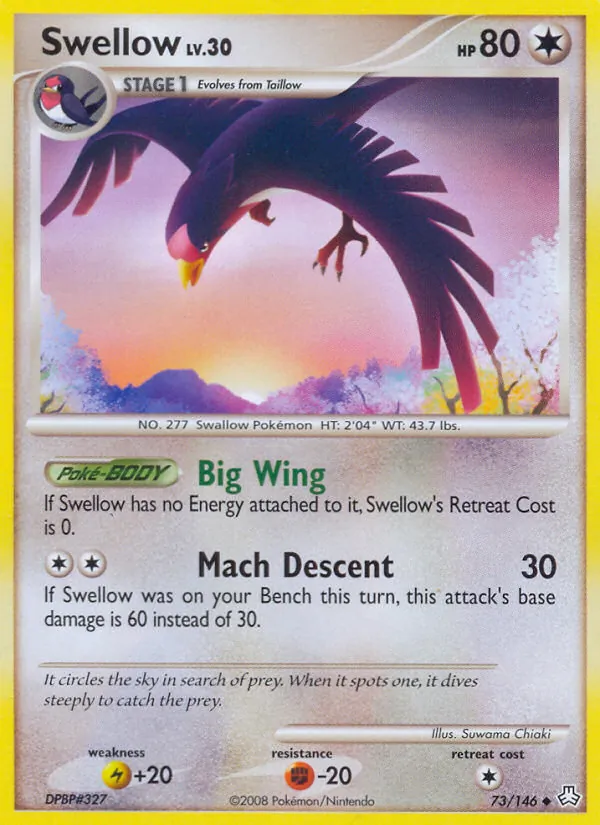 Swellow, Legends Awakened 073/146