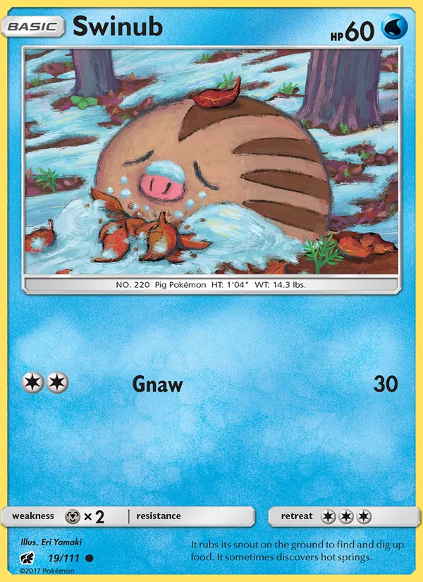 Swinub, Crimson Invasion 019/111
