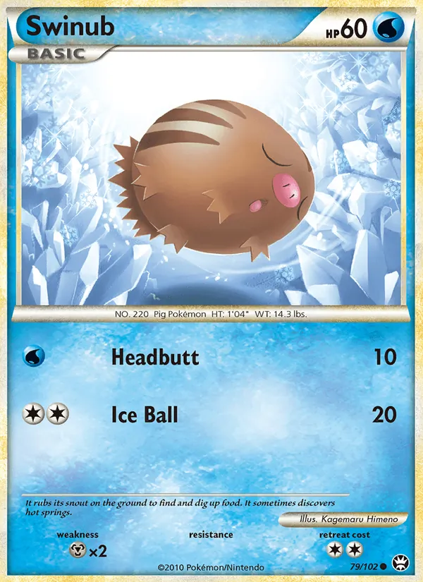 Swinub, Triumphant 079/102