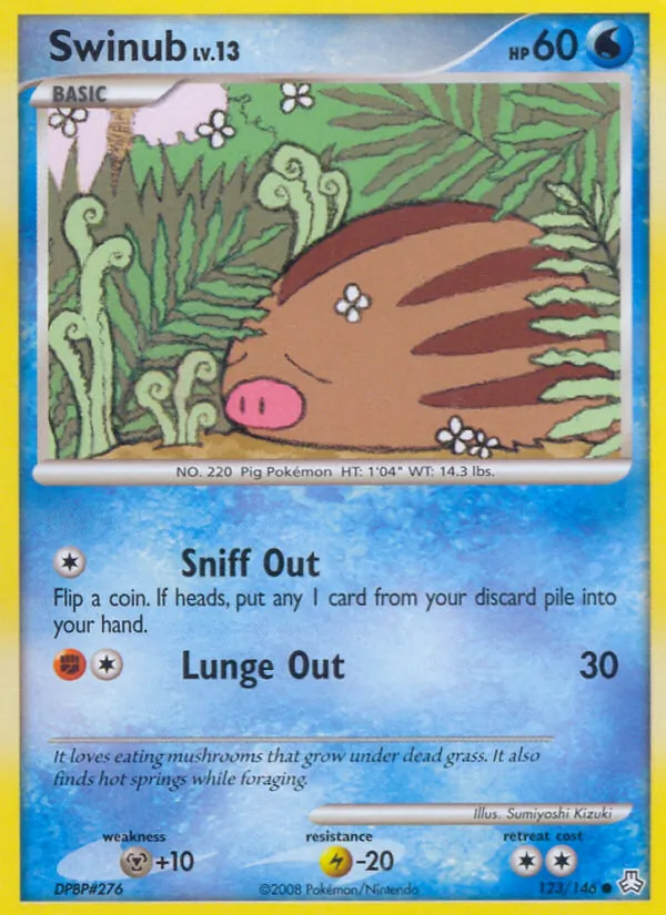 Swinub, Legends Awakened 123/146