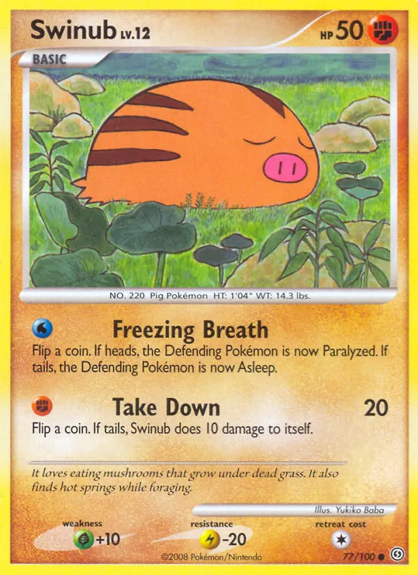 Swinub, Stormfront 077/100
