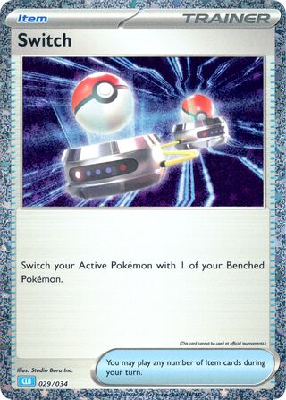 Switch, Pokémon TCG Classic (Blastoise) 029/034