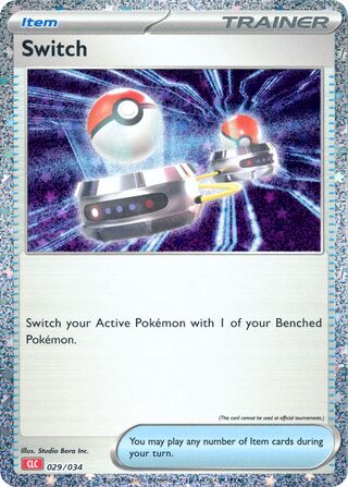 Switch, Pokémon TCG Classic (Charizard) 029/034