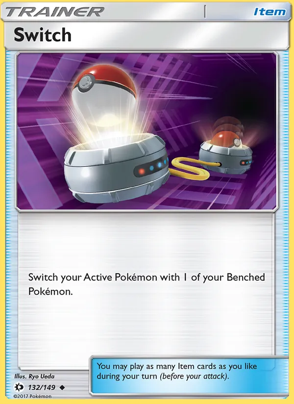 Switch, Sun & Moon 132/149